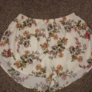 Floral shorts